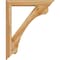 Ekena Millwork Legacy Traditional Rough Sawn Bracket w/ Offset Brace, Western Red Cedar, 6"W x 34"D x 42"H BKT0604X34X42LEC01RWR - alternate 3
